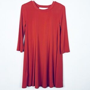 Bcbgeneration size M burnt orange swing mini dress